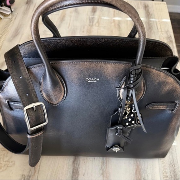 Coach Handbags - Coach Soft Empire 40 Distressed Leather Carryall